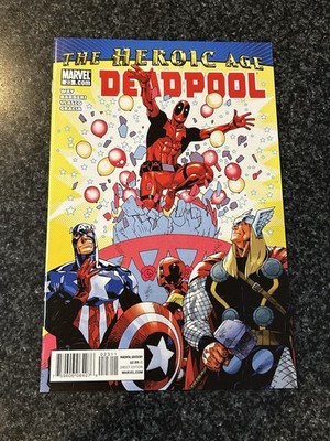 DEADPOOL #23 THE HEROIC AGE MARVEL COMICS 2010 Daniel Way Avengers Iron Man CB5