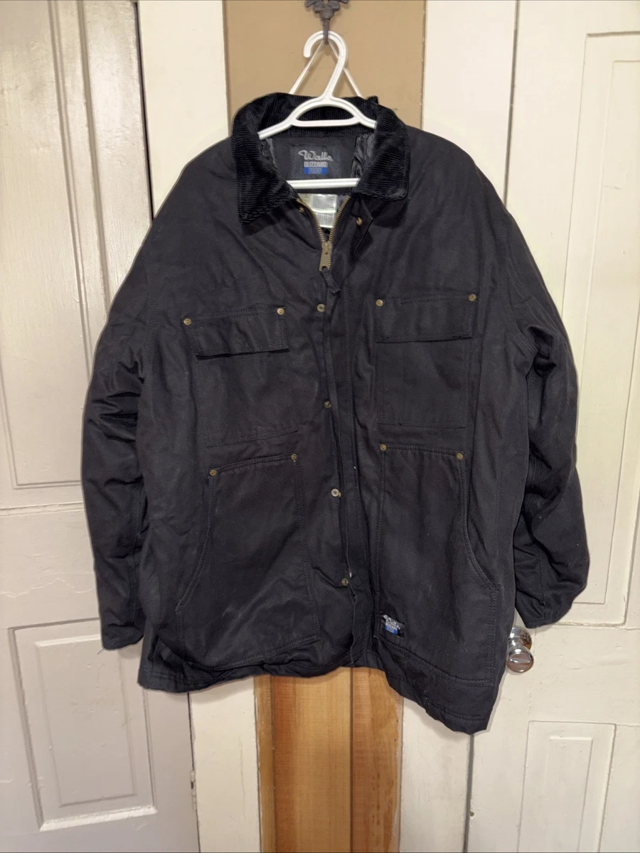 Walls Blizzard-Pruf ネイビー コーデュロイジャケット Vintage Walls Blizzard Pruf Jacket Mens 2XL Tall Blue Insulated