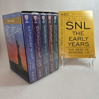 Saturday Night Live 1975-1980 Complete First Five Seasons 1-5 DVD - Boxed *READ*