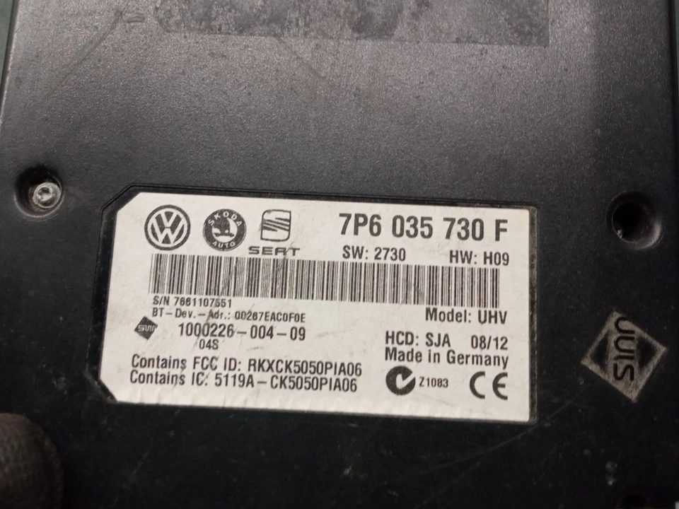 7P6035730F MODULO ELETTRONICO / 7P6035730F / 5700465 PER SEAT IBIZA IV ST 6J8, - Immagine 4 di 4