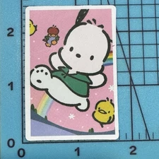 Pochacco + Birds Running Happy Sanrio Matte Vinyl Decal Sticker Bomb Kawaii