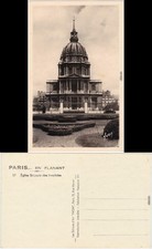 Paris Église St-Louis des Invalides Postcard CPA France 1940