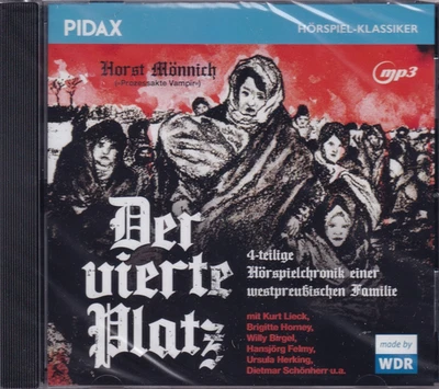 Der vierte Platz MP3 CD Hörspiel Horst Mönnich 4 Teile WDR Klassiker NEU #K2538 - Bild 1 von 4