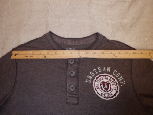 Old Navy Mens Shirt Small Polo Short Sleeve Brown Pullover Logo - Picture 5 of 9