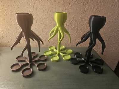 New 3D Printed Kraken Shot Dispenser/Barware, 3 Avail-Excellent
