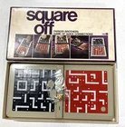 Vintage 1972 COMPLETE Square Off Board Game Parker Brothers