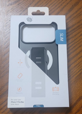 Ends 6/8 11AMPT Grip2U Slim iPhone 17 Pro Max, Black