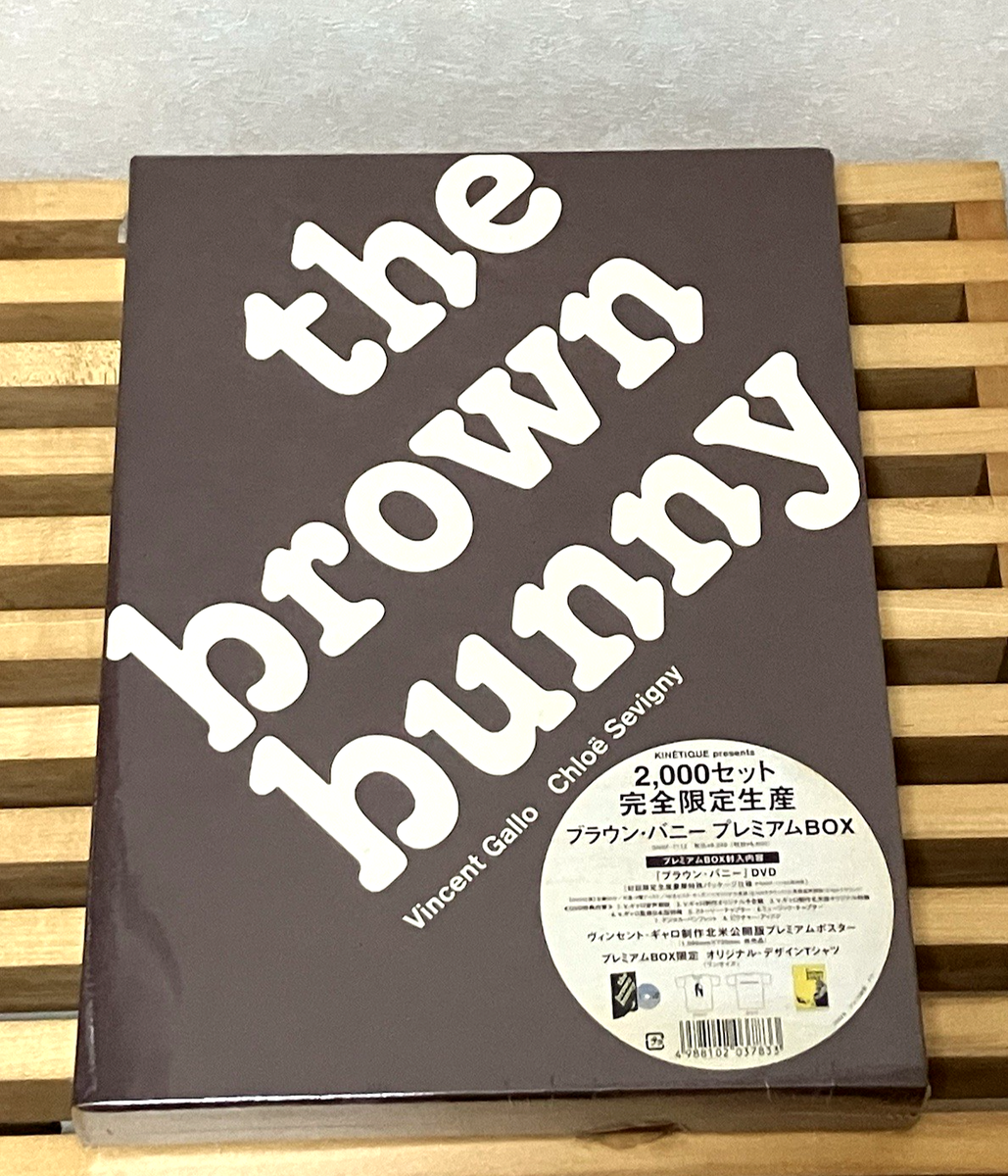 Rare Brown Bunny Vincent Gallo 2000 Limited Premium Box T-Shirt