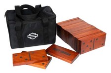 Harley-Davidson Outdoor Wood XL Dominoes, Dur...