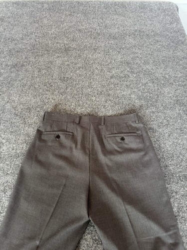Ralph Lauren Pants Mens 34x32 Gray Double Pleated Dress Trousers Slacks 34 NWT - Picture 6 of 14