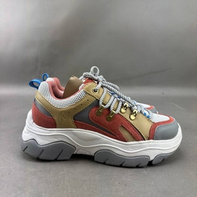 Skechers Womens Street Amp'd City Chic Sneakers Size