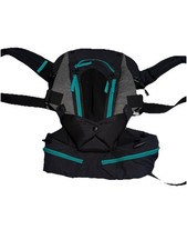 infantino carry on multi pocket baby carrier black grey teal adjustable 8 40 lb
