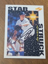 1996 Score Star Struck DAVID CONE Yankees In-Person Signed Autographed AUTO