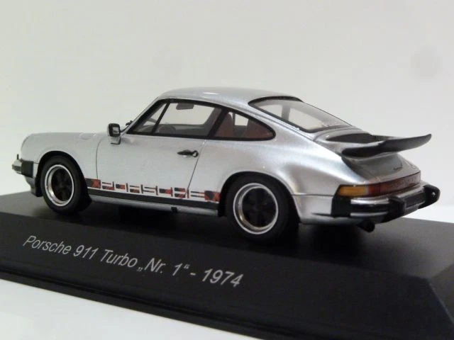 Новый 1974 Porsche 911 (930) Turbo No1 Louise серебро 1:43 искра литой режим - Изображение 3 из 4
