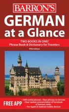 German at a Glance: Foreign Language Phrasebook  Dictionary (At a Glance - GOOD
