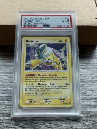 Raikou graded PSA 8 for sale on eBay