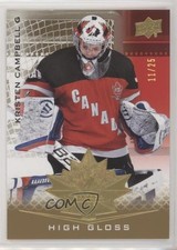 2021 Upper Deck Team Canada Juniors High Gloss 11/25 Kristen Campbell #64 0i47
