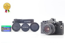 Prism Clear   Almost MINT  Olympus OM-2 Black SLR Camera 28mm F3.5 From Japan