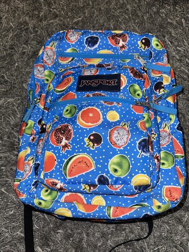 JanSport “The Fruit is Fun” Big Student School Backpack - Picture 2 of 10