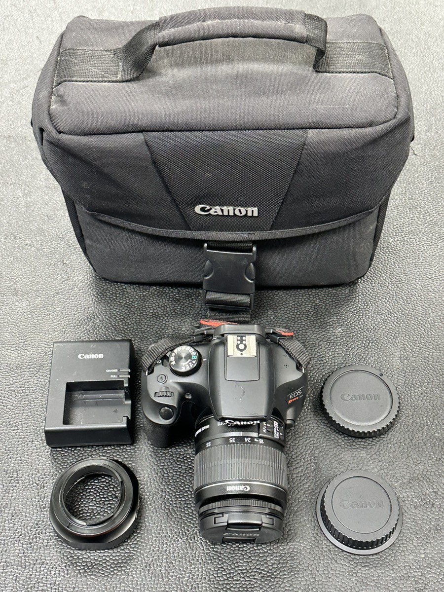 Canon EOS Rebel T6 Digital SLR Camera w/EF-S 18-55mm is
