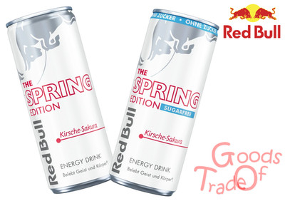 RED BULL / KIRSCHE-SAKURA / SPRING EDITION 2026 / ENERGY DRINK / NEU&OVP
