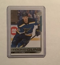 2018 Upper Deck Jordan Kyrou Clear Cut #241 card