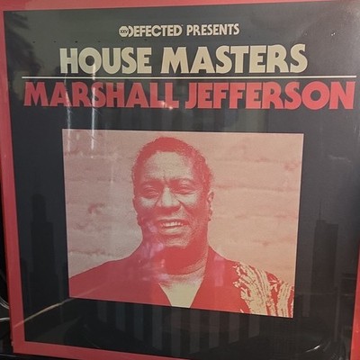 Defected House Masters: Marshall Jefferson 12'' Black Vinyl LP 33 RPM HOMAS38LP