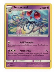Tentacruel 61/181 Team Up Uncommon
