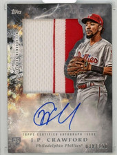 2018 Topps Inception J.P. Crawford Jumbo Patch Autographs【038/150】 Philadelphia