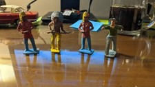 Britains Ltd Western lead figures 3 Indians and 1 cowboy