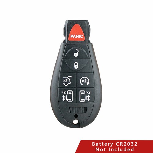 Uncut Keyless Remote Key Fob for Dodge Grand Caravan for M3N5WY783X 7B - Picture 2 of 7