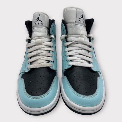 womens air jordan 1 mid aqua black