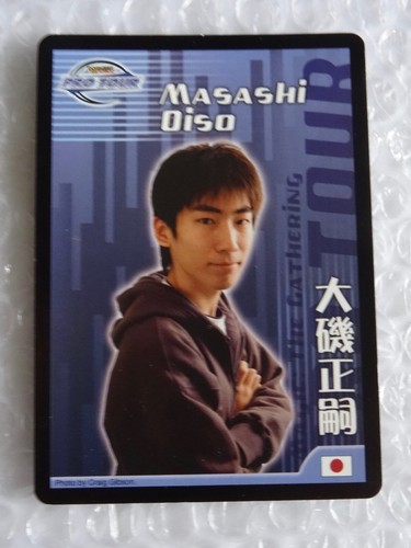 tRADING CARD MTG MAGIC PRO TOUR MASASHI OISO 2005 WIZARDS OF THE COAST neocurio - Picture 5 of 5
