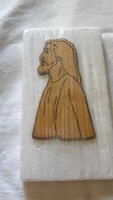 Immagine di Cristo in bronzo cm 13 x cm 7 arte funeraria loculi