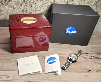 Fossil NCAA National Champion Track & Field Watch w/ Rosewood Box