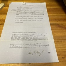 Old Staffordshire Document 1874 Leek Whieldon Sold Adulterated Milk To R Farrow