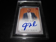 JAMES WADE SIGNED AUTOGRAPHED CUSTOM CHICAGO SKY CARD BECKETT SLAB RARE WNBA