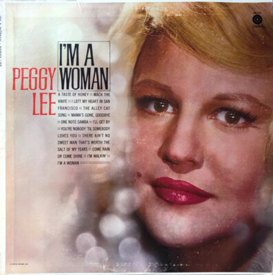 Peggy Lee - I m A Woman / VG+ / LP, Album, RE