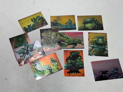 MELTING POT BY KEVIN B. EASTMAN 1993 COMIC IMAGES CHROME LOT OF 11 NEAR MINT