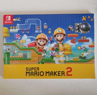 Super Mario Maker 2 Design Book, Good condition