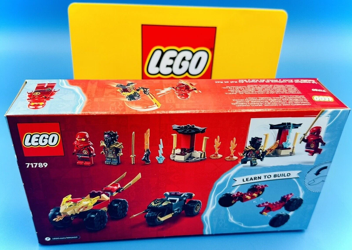 Lego Ninjago Kai And Ras's Car And Bike Battle Toddler Building Toy 71789 :  Target