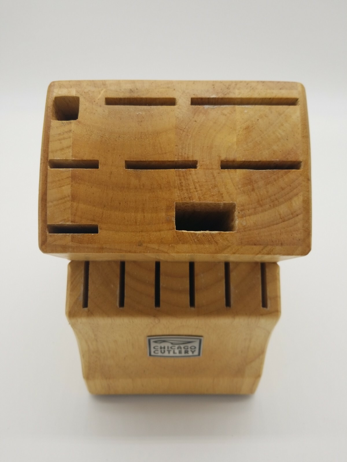 14 Slot Chicago Cutlery Knife Block Replacement Block eBay