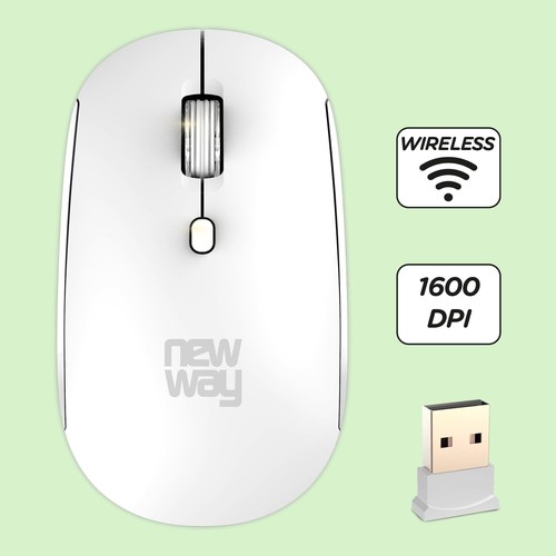 RF01 kabellose Tastatur mit Pad – Französische kabellose Tastatur AZERTY 97 T... - Bild 3 von 9