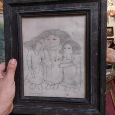 Zainab al-Sijini ُ Egyptian  1930 زينب السجيني Any One of two paintings signed