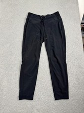 Athleta Jogger Stretch Pants Women's 4 Black Athletic Drawstring