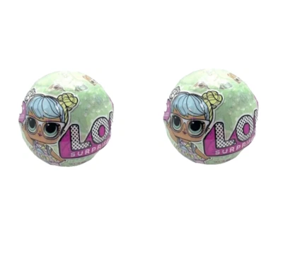 L.O.L. SURPRISE! LOL Surprise Series 2 Wave 1 tots Lets Be Friends one ball green ball TWO PACK