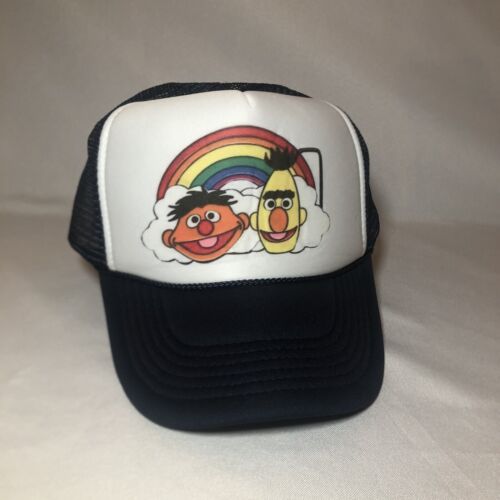 Ernie And Bert Sesame Street SnapBack Hat Cap Adjustable Mesh