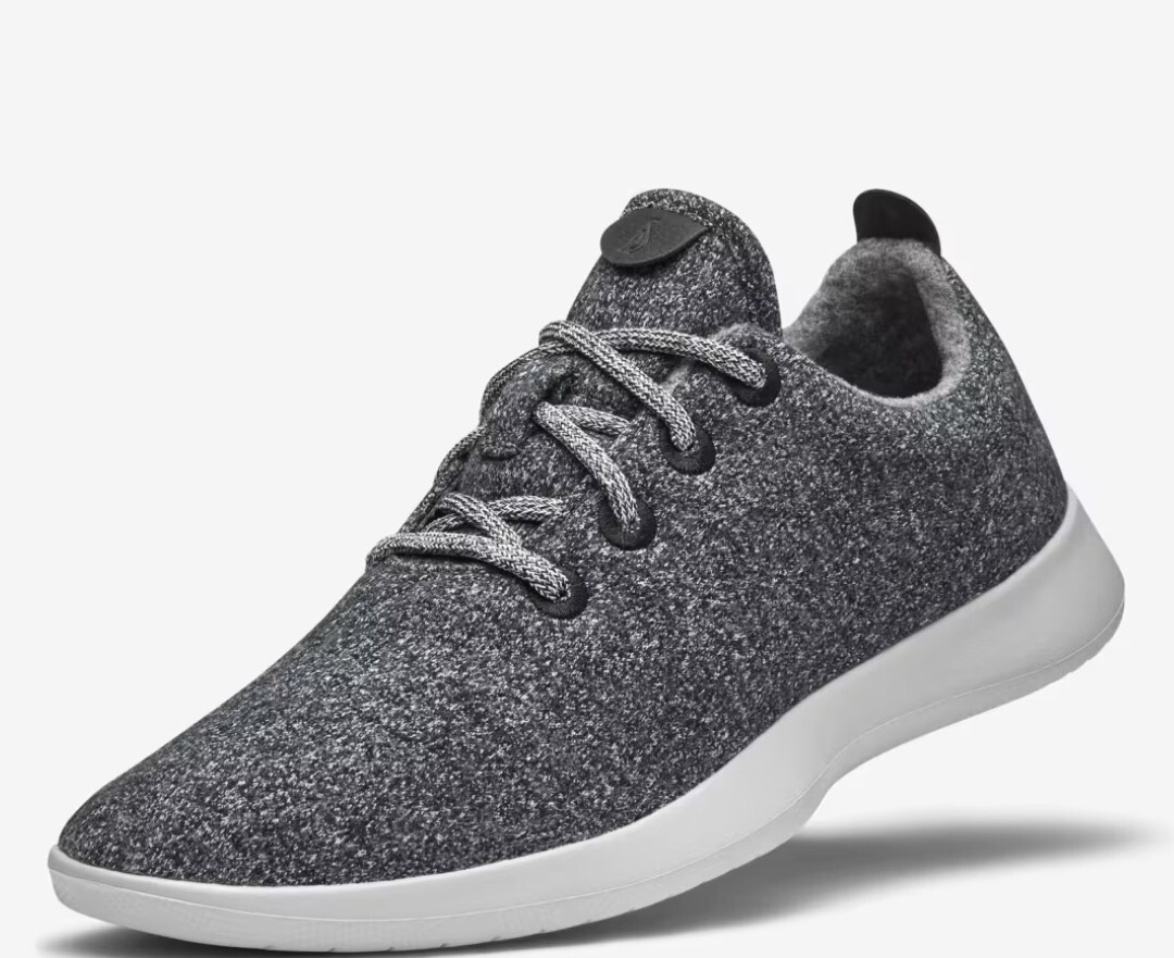 allbirds Wool Runners Knit Lace Up Sneakers Active Shoe Mens 11 Charcoal Gray‎ Allbirds Wool Runners, Men main image 4