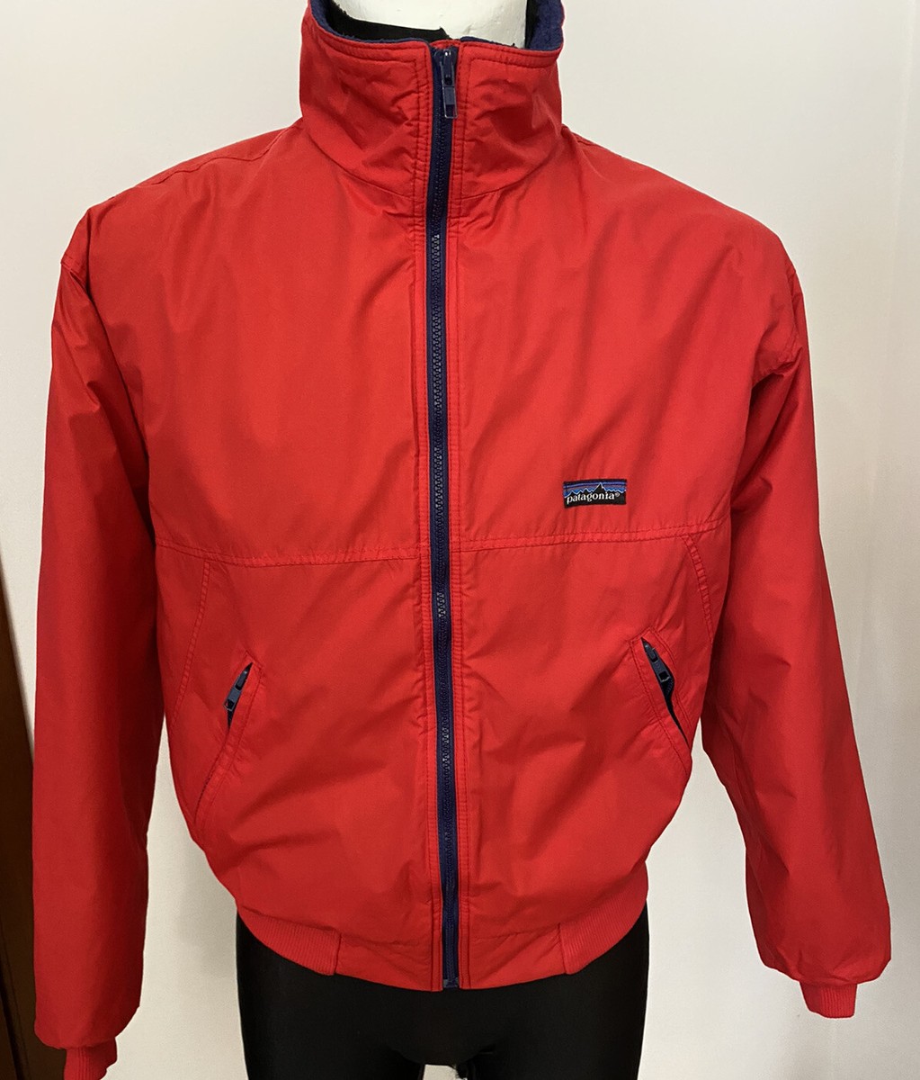 Vtg PATAGONIA Fleece Lined Bomber Jacket 80's 90's SZ:S MENS RARE