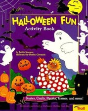 Halloween Fun Activity Book Holiday Fun Activity Books - Paperback - GOOD